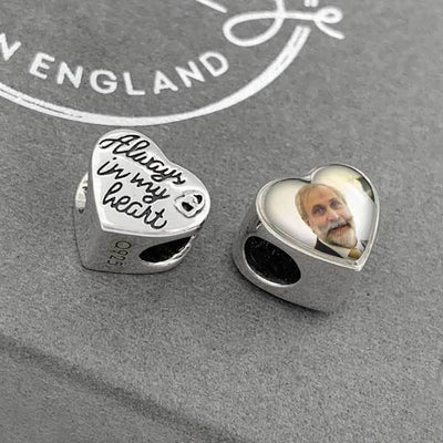 Always In My Heart Photo Charm | Photo Charms | Featherlings UK