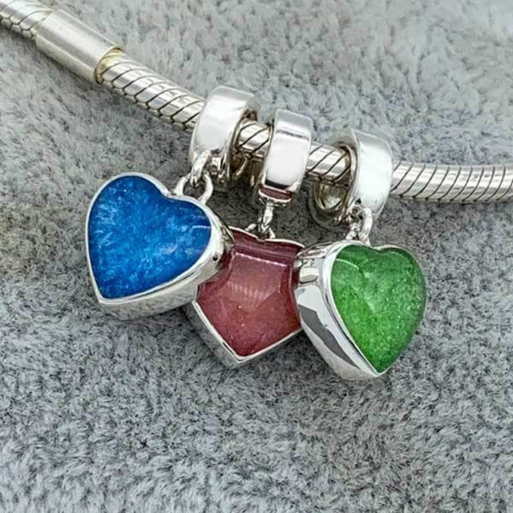 Heart Dangle Ashes Charm | Ashes Charms | Featherlings UK