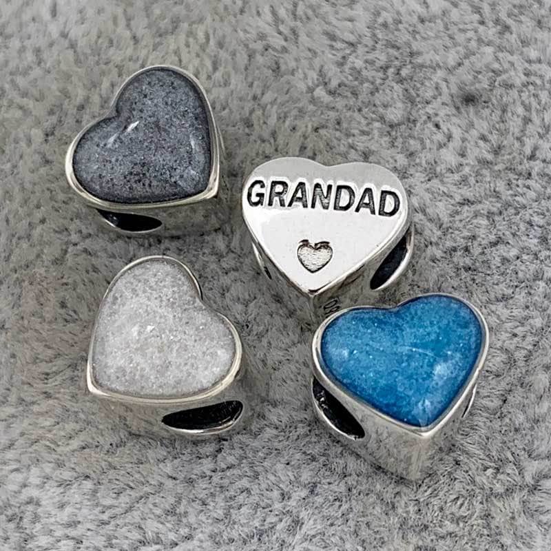 Grandad Ashes Charm | Ashes Charms | Featherlings UK