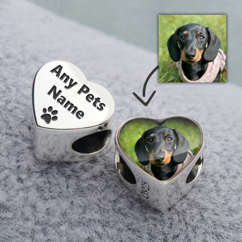 Pet Name Photo Charm | Photo Charms | Featherlings UK