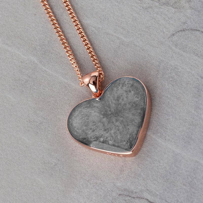 Rose Photo Ashes Necklace | Ashes Pendant | Featherlings UK