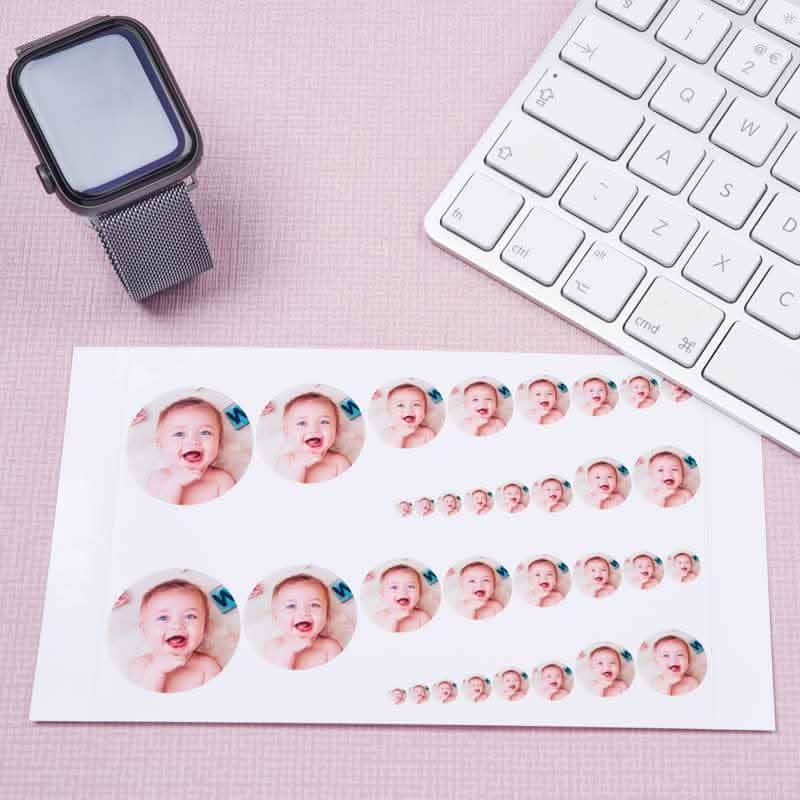 Round Photo Prints | Photo Locket | Featherlings UK