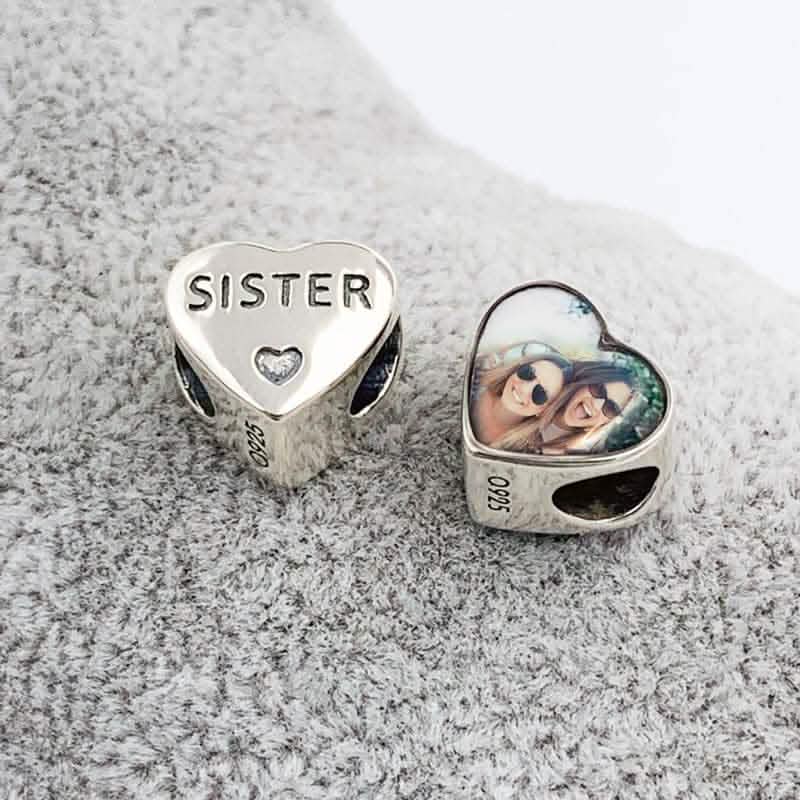 Sister Photo Charm | Photo Charms | Featherlings UK