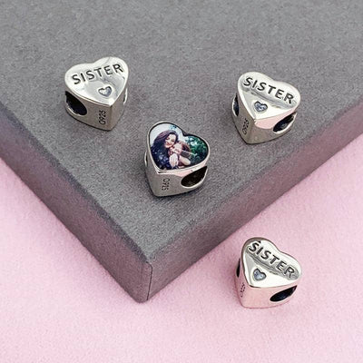 Sister Photo Charm | Photo Charms | Featherlings UK