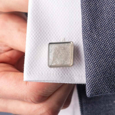 Square Ashes Cufflinks | Ashes Cufflinks | Featherlings UK